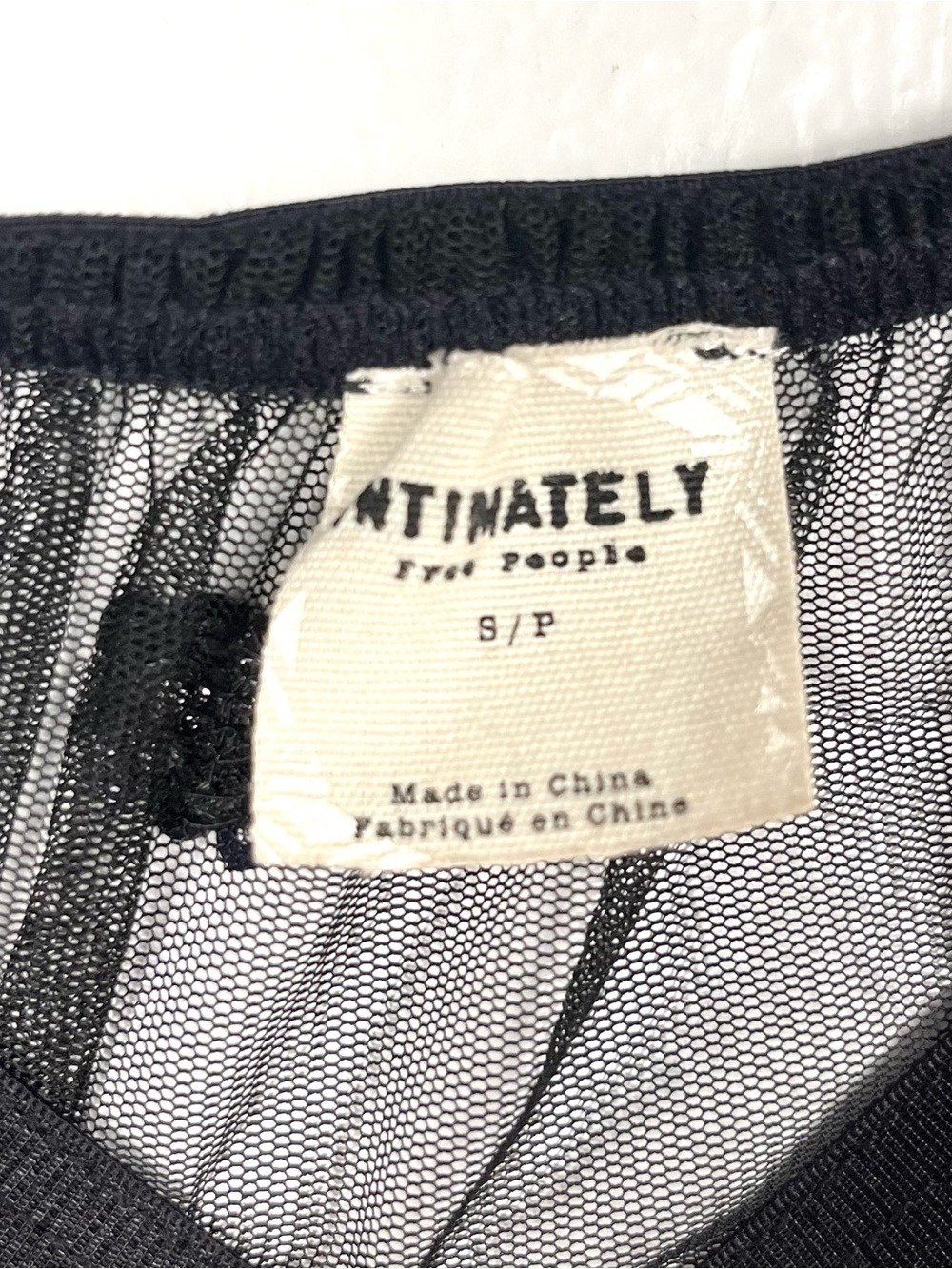 NWT Free People Small Black Sheer Tulle Polka Dot Sequin Midi Skirt - Picture 6 of 6